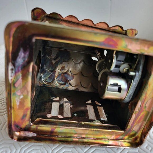 Berkley Design Tin Metal  Vintage Church Music Box ~ Amazing Grace - Picture 6 of 8